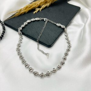 Alette Silver Choker